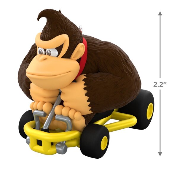 New! Mario Kart Donkey Kong Hallmark Keepsake Christmas Ornament 2021 Nintendo - Picture 3 of 5